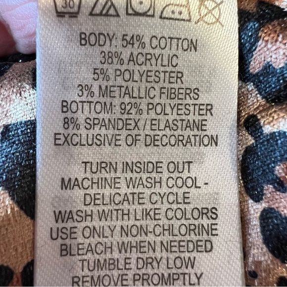 NWT Max Studio Girl Knit Sweater Shirt Tunic - Picture 10 of 12